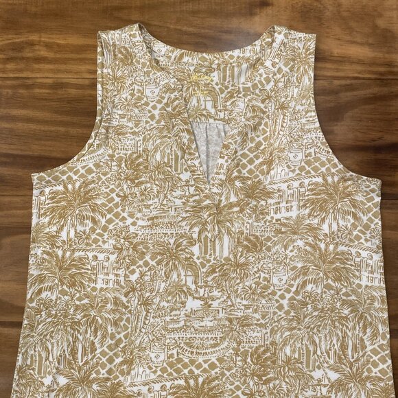 NWT Lilly Pulitzer Dev Dress Sand Bar Palm Beach Paradise Cruise Beach Size L - Picture 8 of 16